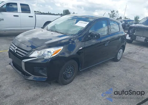 2024 Mitsubishi Mirage Es/Le z USA, uszkodzony, nr VIN ML32AUHJ0RH009826